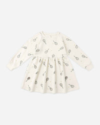 Rylee + Cru Raglan Dress in white 1 - kids' dress - view 4