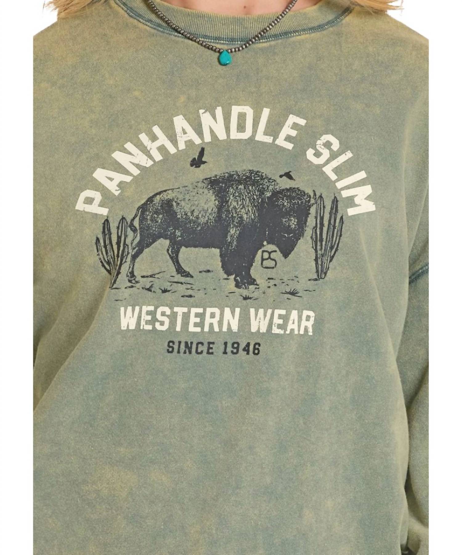 Panhandle - Buffalo Pullover Sweater