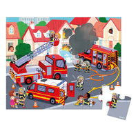Janod - Fireman Puzzle - 24 Pieces