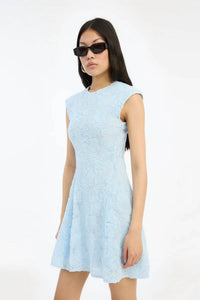 Rotate - MESH MINI DRESS