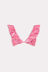 Milly - Women's Canopee Ruffle Bikini Top