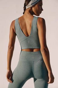 Free People - Never Better Heather Crop Top