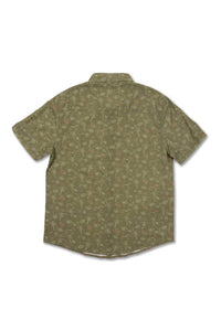 Iron & Resin Men's California Shirt in olive - men's shirt - detail view