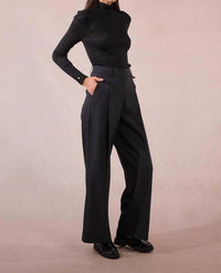 Molly Bracken - Woven Wide Leg Pants