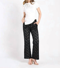 Gracia - Sparkly Bow Top