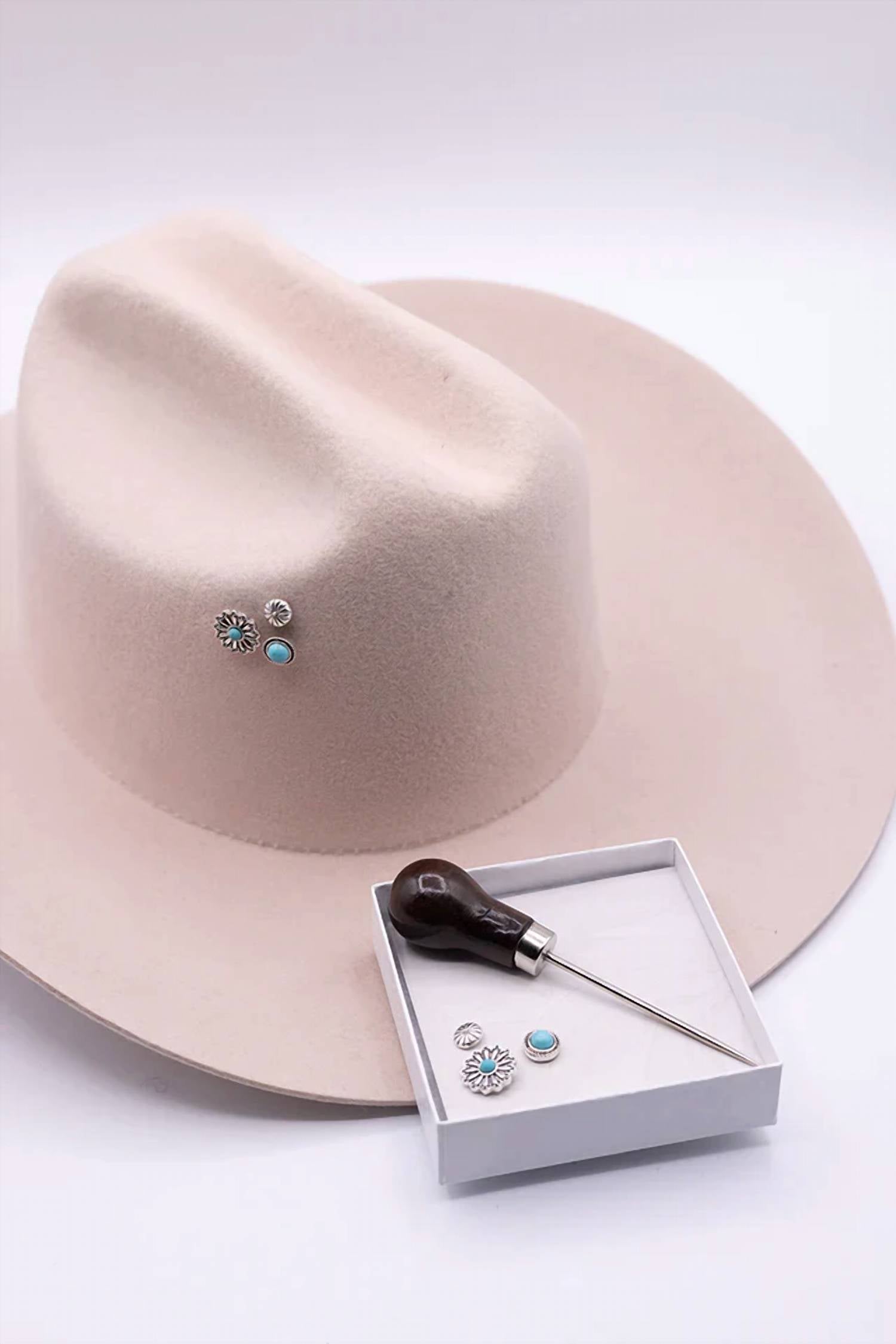 Fleastyle - Women's Western Hat Pin Kit