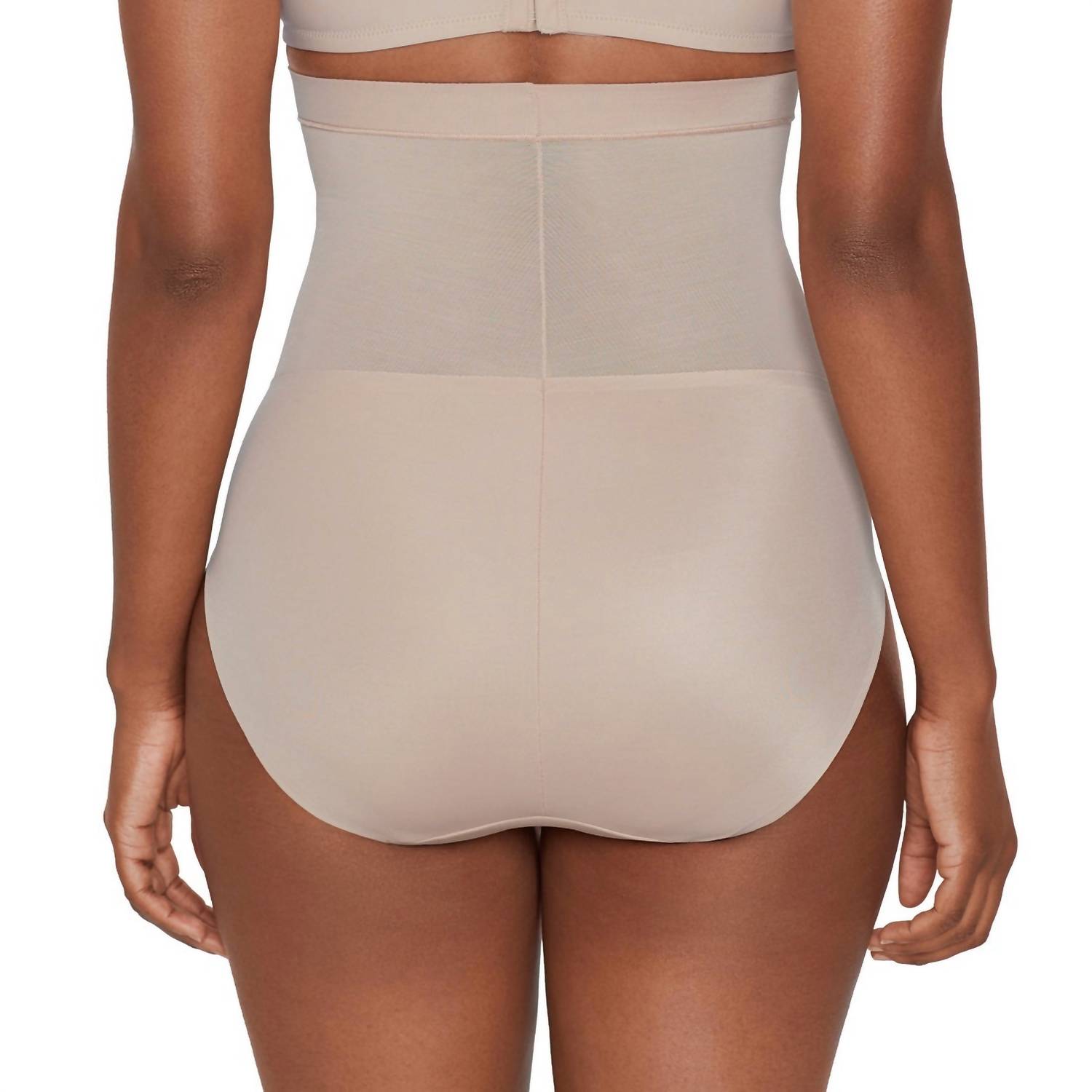 Miraclesuit Core Contour Hi-waist Brief in stucco - women's intimate - alternate view