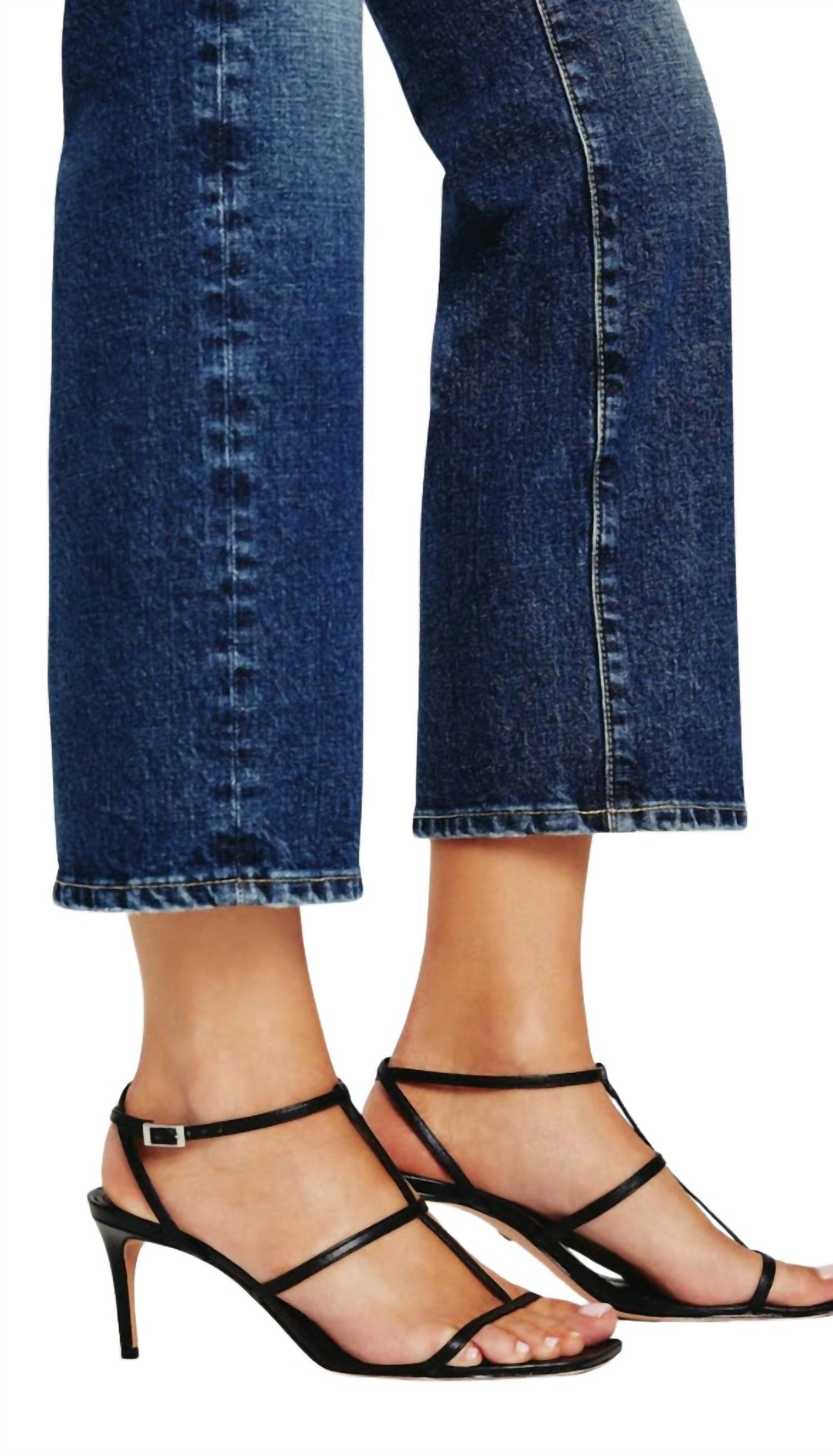 Agolde - Kinsley High Rise Pop Crop Jeans
