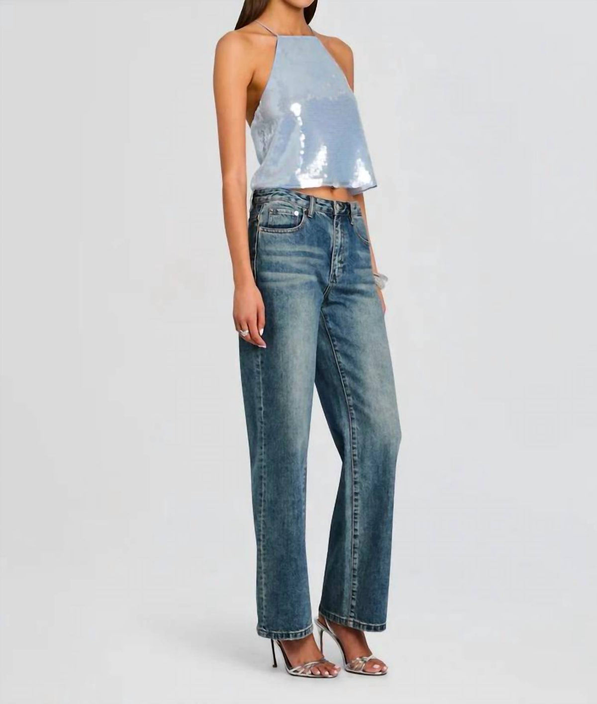 Retrofete - Norma Sequin Top