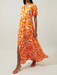 Sugarlips - Floral Monaco Tiered Maxi Dress