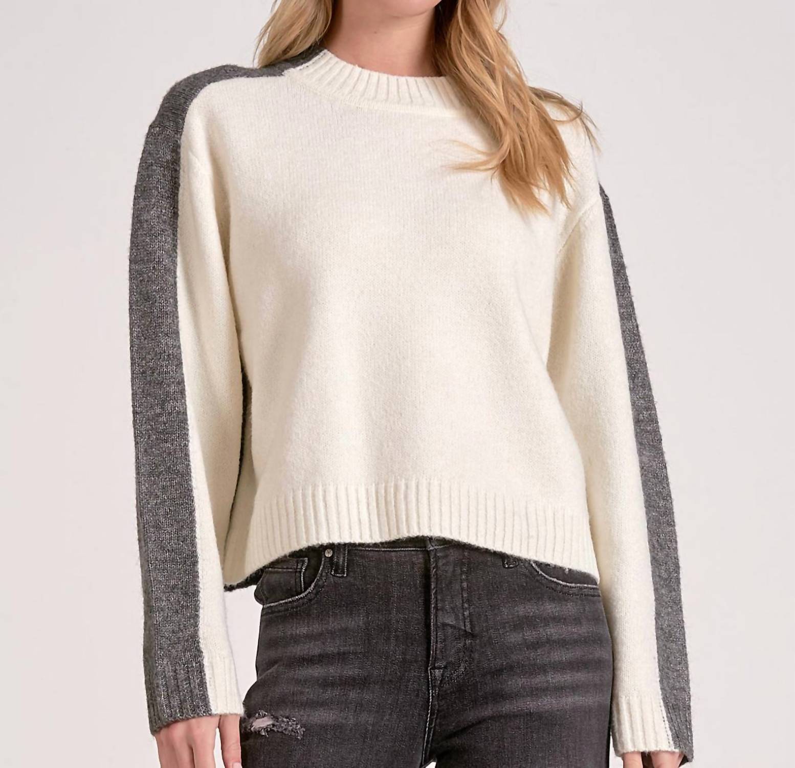 Elan - Marla Colorblock Sweater