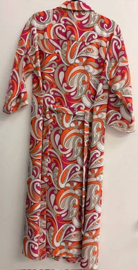 Joseph Ribkoff - Women's Button-down Midi Shirt Dress