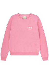 Jumper1234 Cashmere Naughty Crew Sweater in candy - women's sweater - alternate view