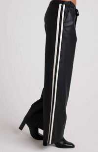 Bella Dahl - Coated Faux Leather Wide Leg Pant