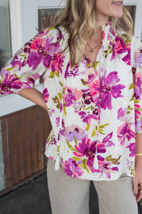 Fate - Dean Floral Blouse