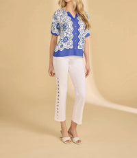 Fdj - Christina Straight Ankle Pants