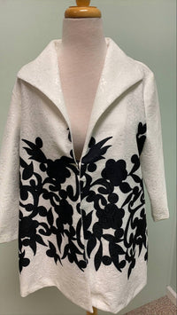 Joseph Ribkoff - Women's Quilted Open-front Jacket