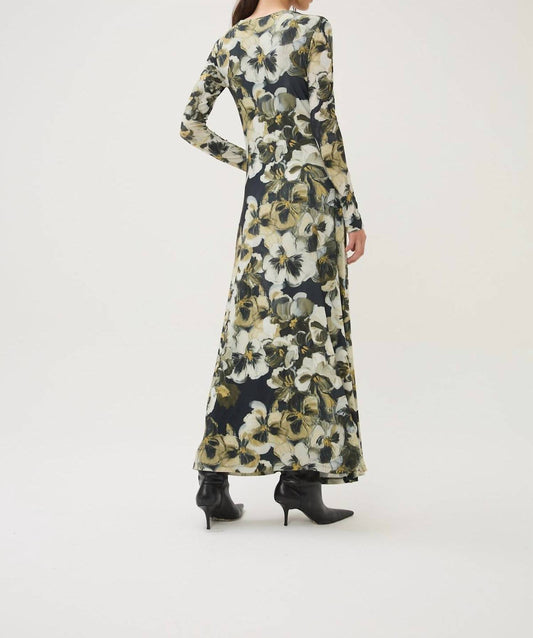 Maria Cher - Carroll Coral Midi Dress