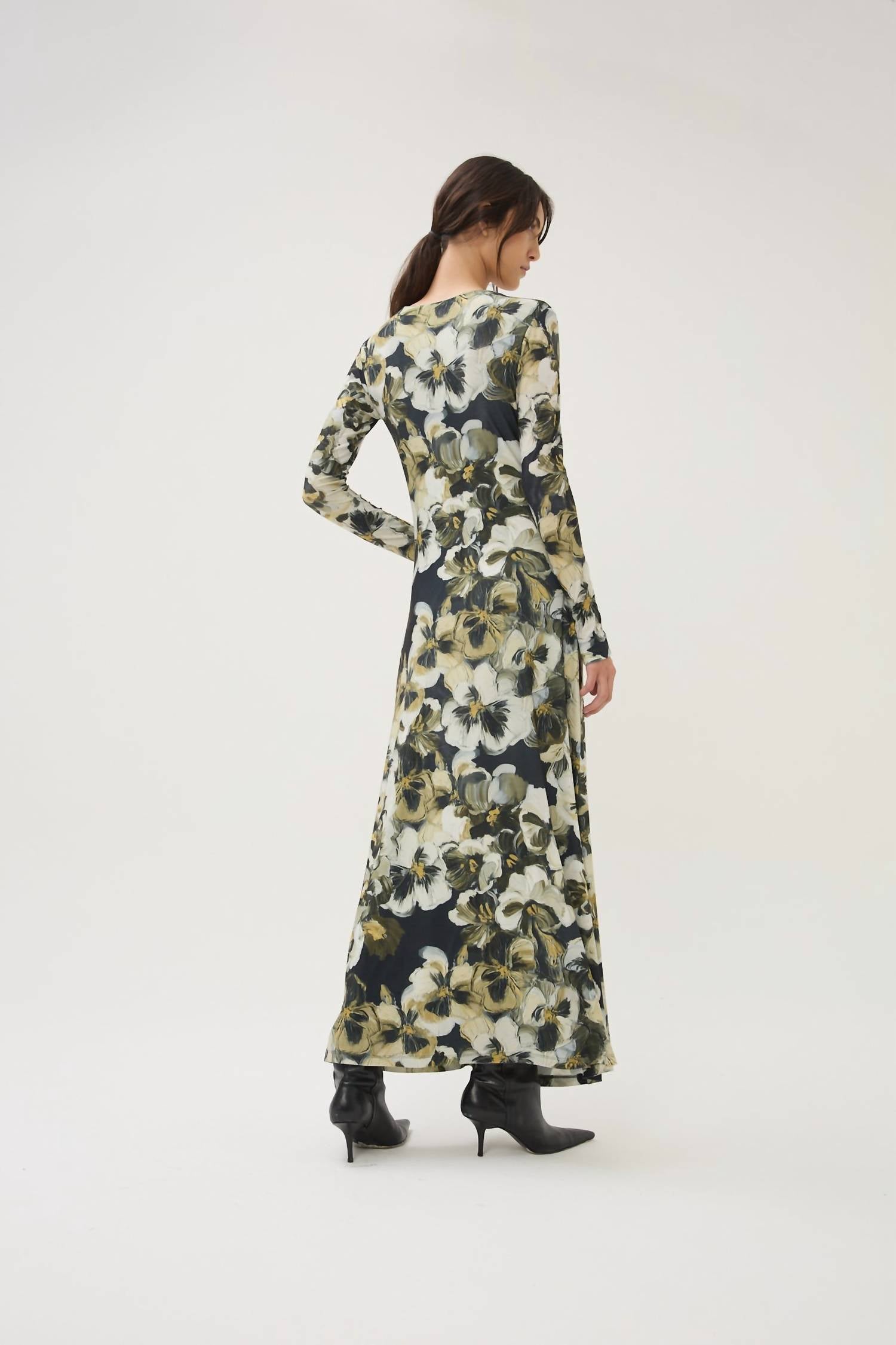 Maria Cher - Carroll Coral Midi Dress