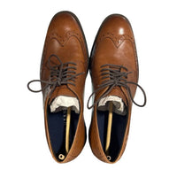 COLE HAAN Mens Leather Lace Wing Oxford Grand 360 Shoes in british tan - men's shoe - alternate view