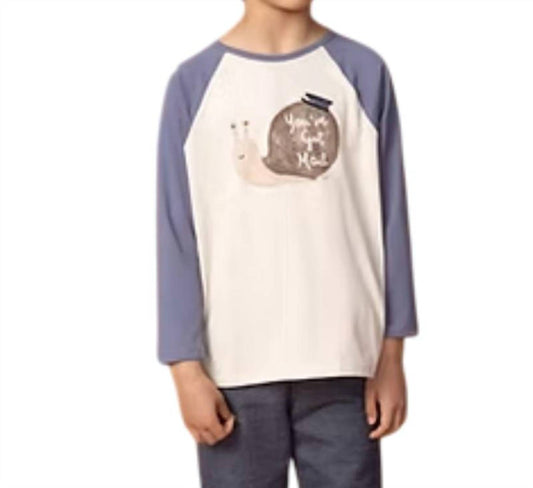 The Sunday Collective - Boys Organic Cotton Baseball Tee Top