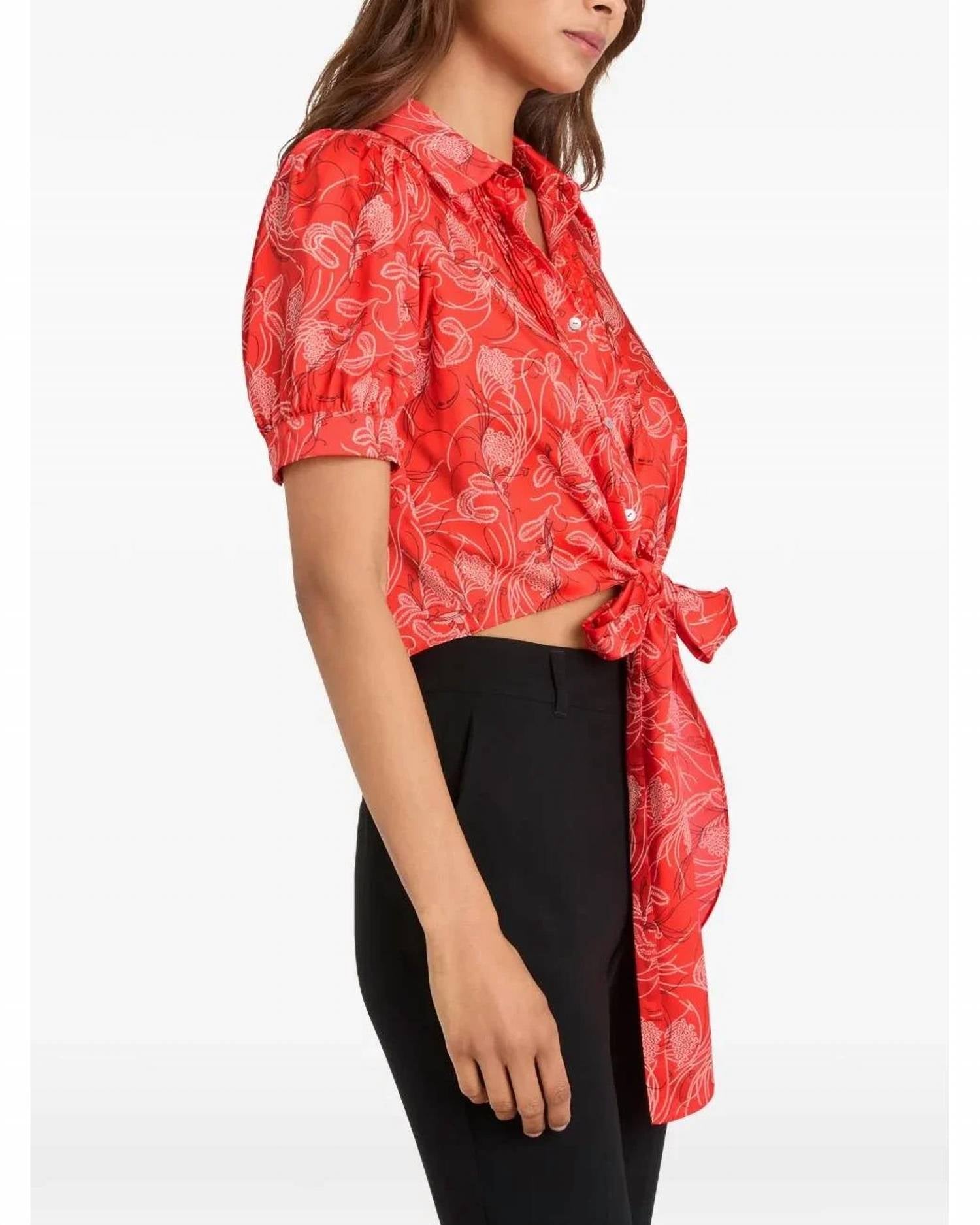 Cinq A Sept - Botanical Floral Abena Top
