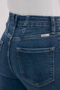 Kancan - High-rise Super Flare Western Jeans