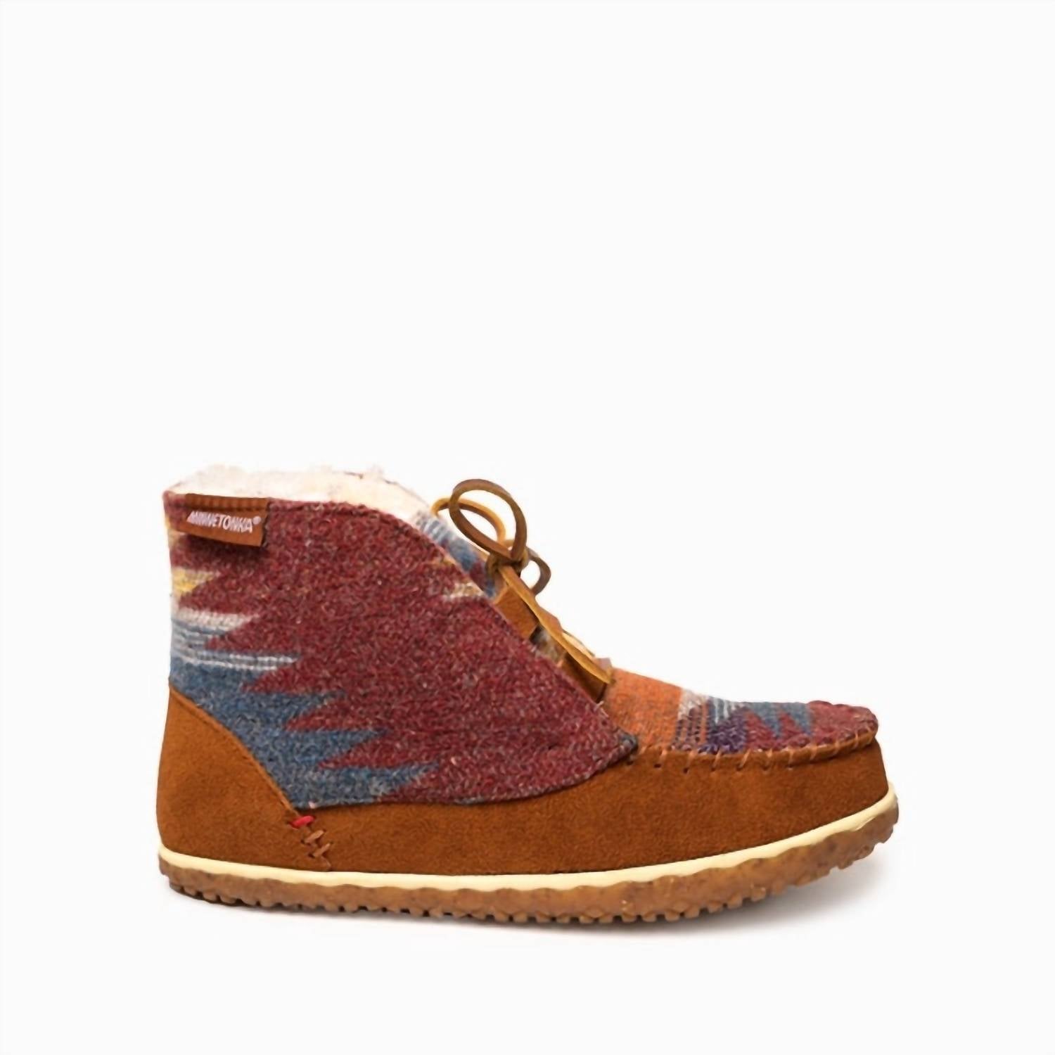 Minnetonka - Women's Torrey Laceup Booties