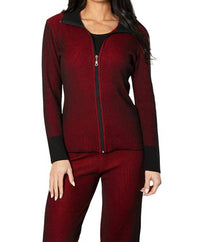 Two Tone Ribbed Cardigan