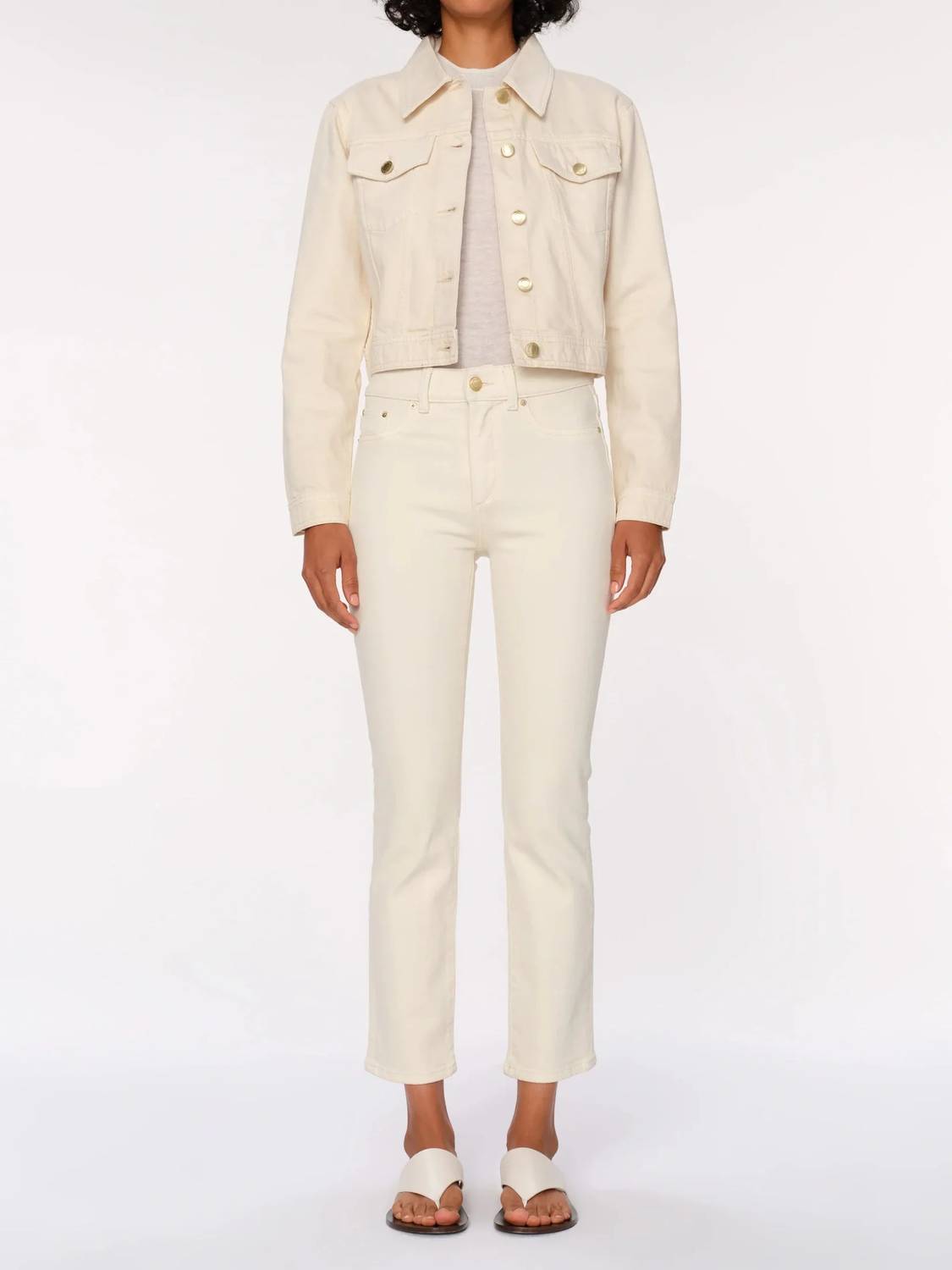 Dl1961 - Women'S - Mara Straight Mid Rise Instasculpt Ankle Jeans