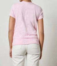 Lilla P - Short Sleeve Back Seam Crewneck Tee