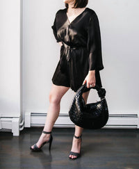 Withblack - SATIN ROMPER