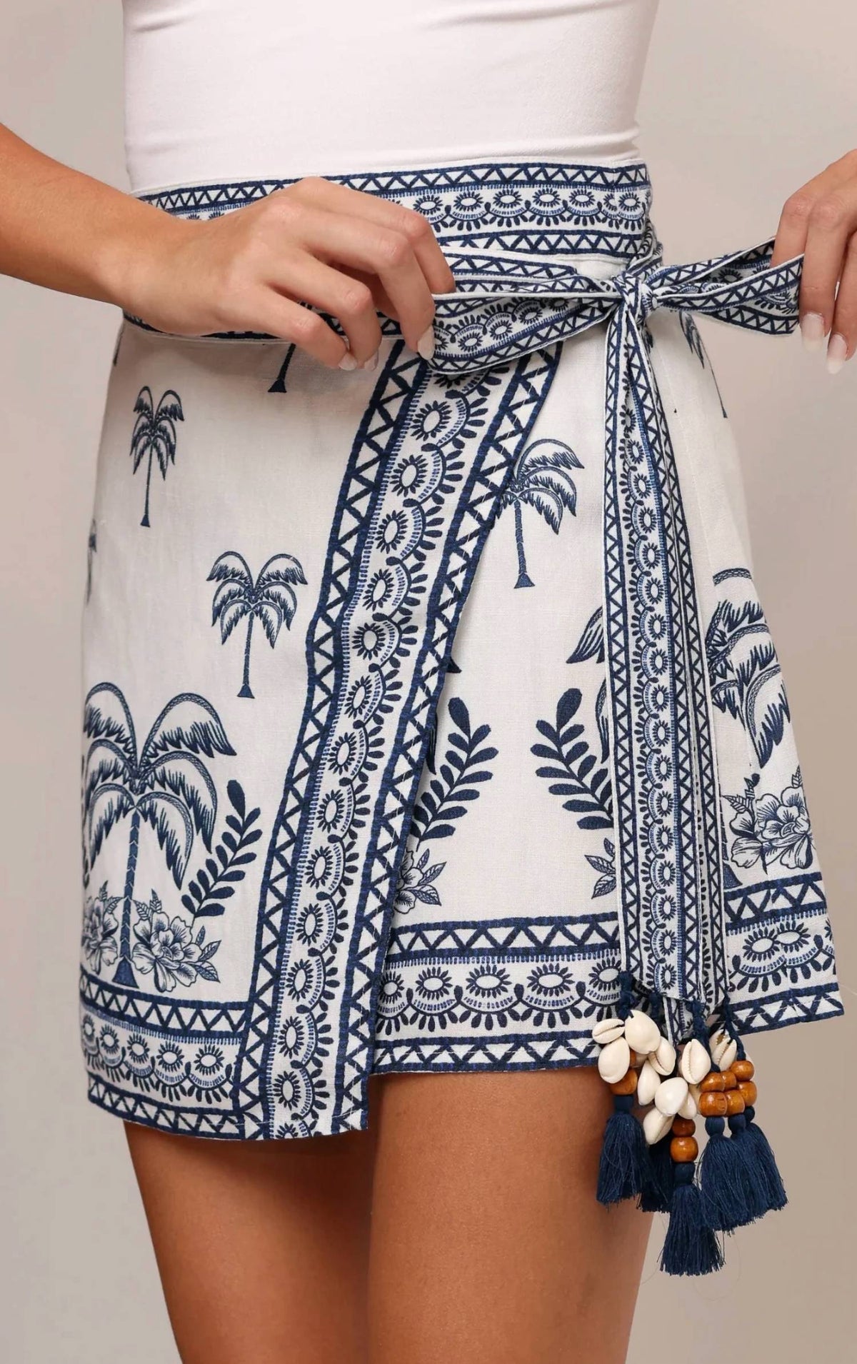 Shore - WILLOW WRAP SKIRT