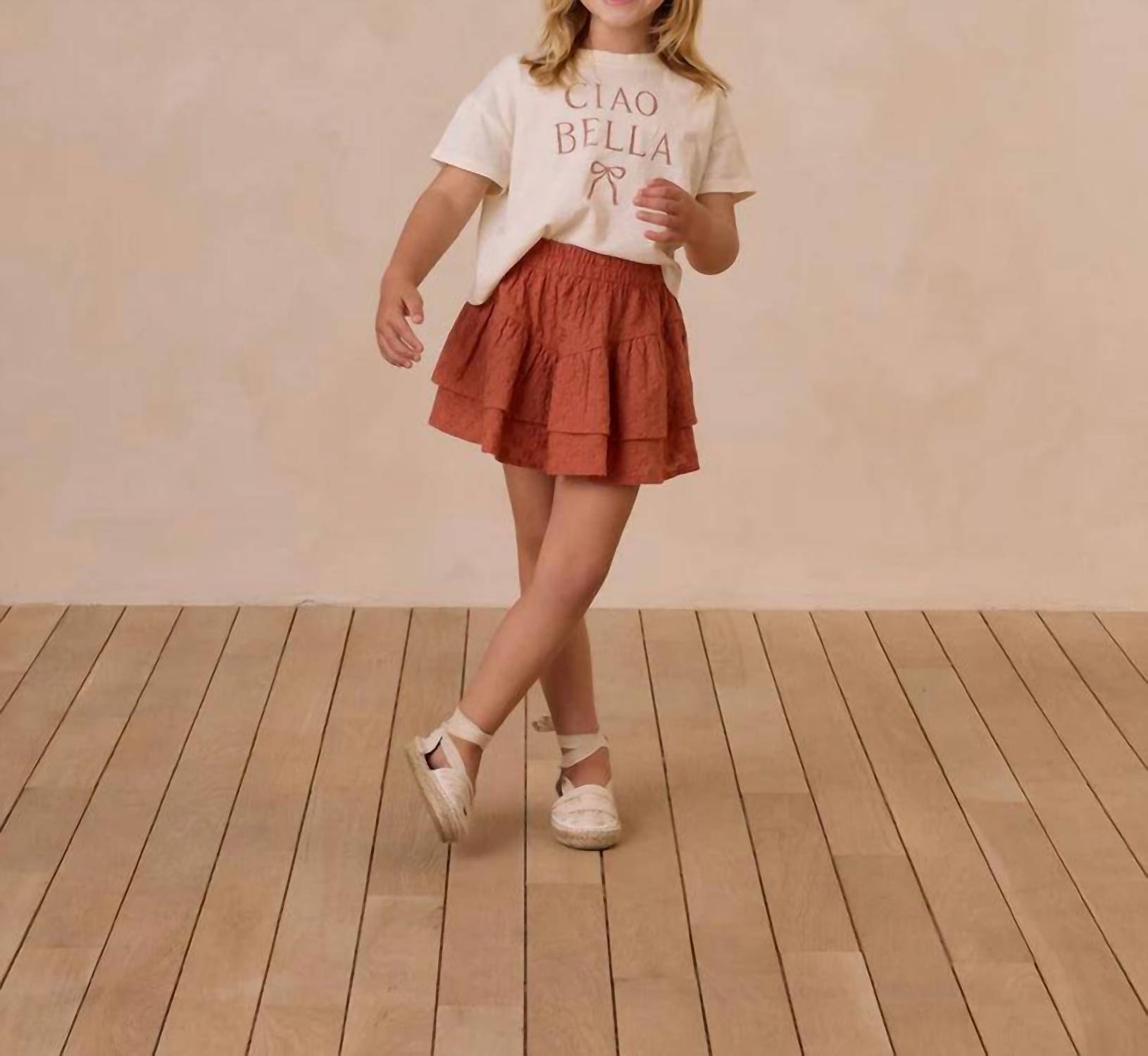Rylee + Cru - Tiered Mini Skirt