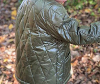 Me & Henry - Cranmore Khaki Green Bomber Jacket