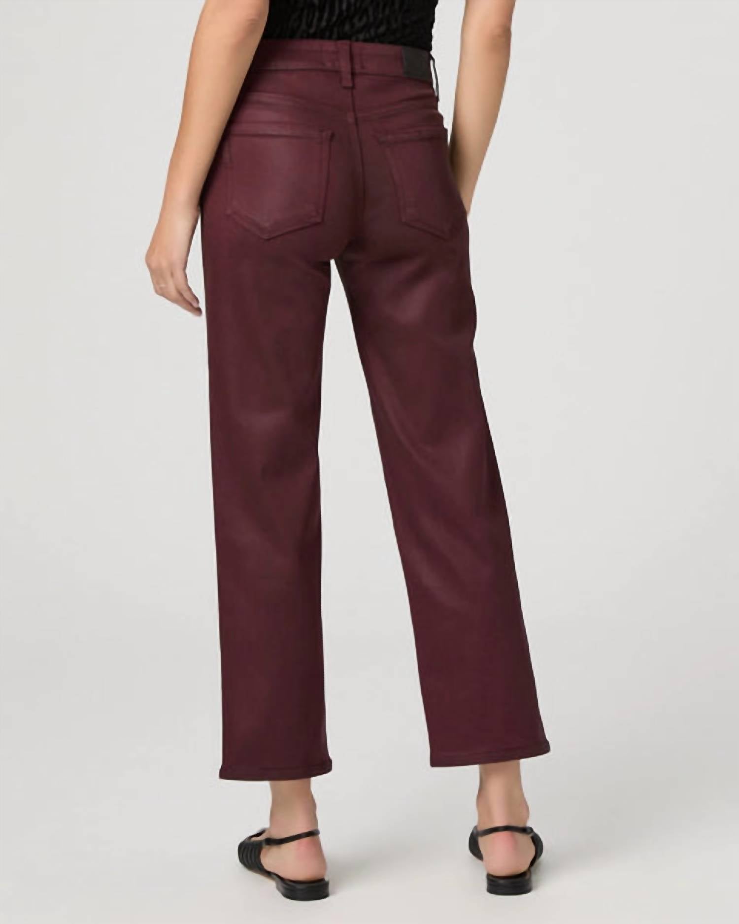Paige - Mason Luxe Ankle Straight Jeans