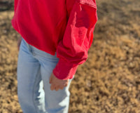 Ee:Some - Snap Front Pullover Sweatshirt