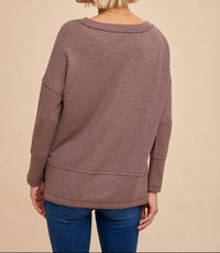 In-Loom - Waffle Knit Thermal Top