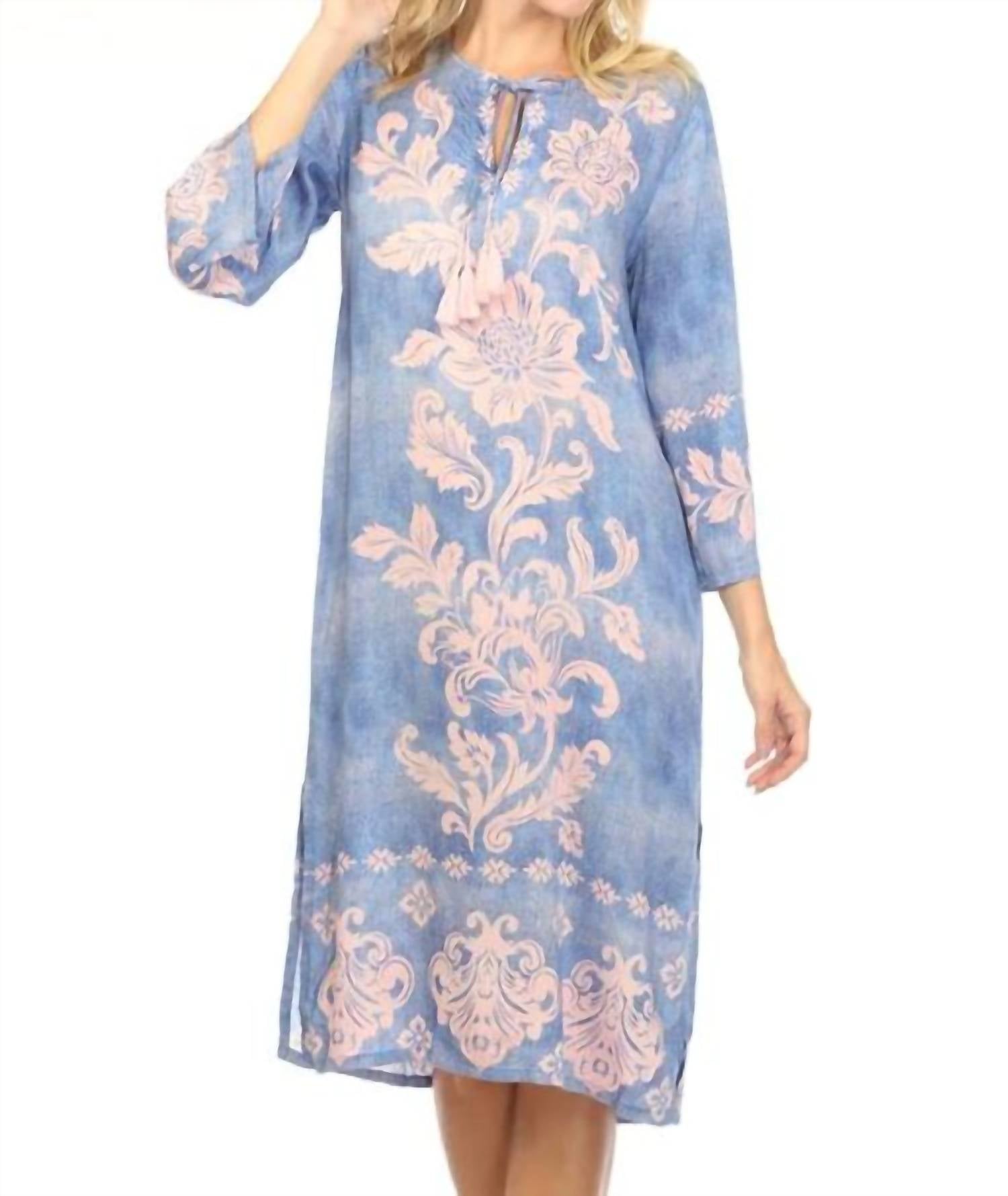 Johnny Was - KIMONO SLEEVE MIDI DRESS