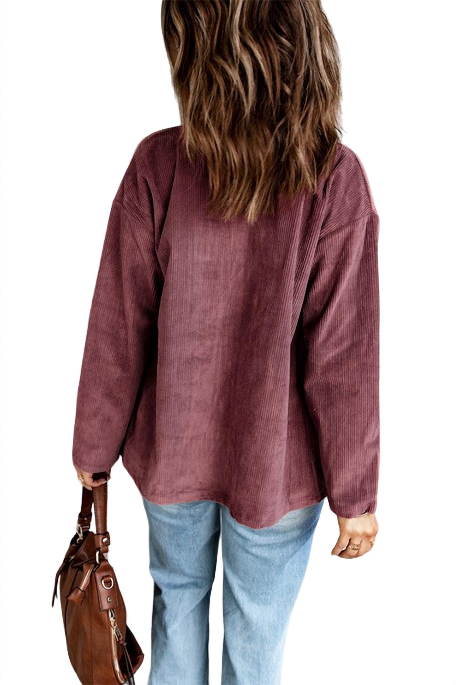 Shewin - Casey Corduroy Shacket