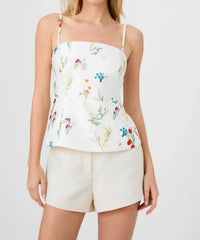 French Connection - Christine Flower Top