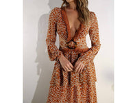 Mulla - Cross Back Tie Maxi Dress