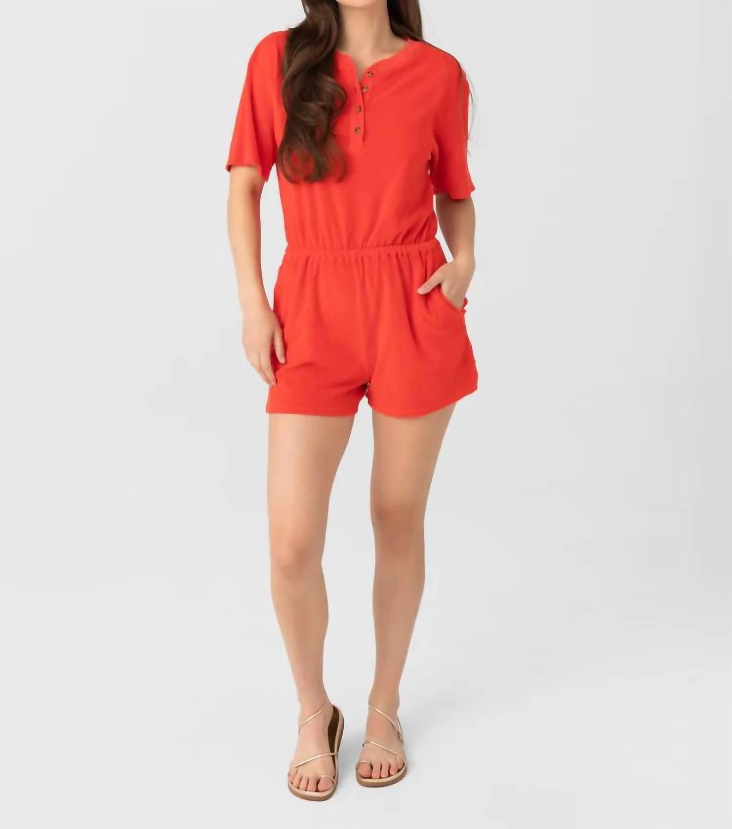 Xirena - Evert Romper With Side Pockets