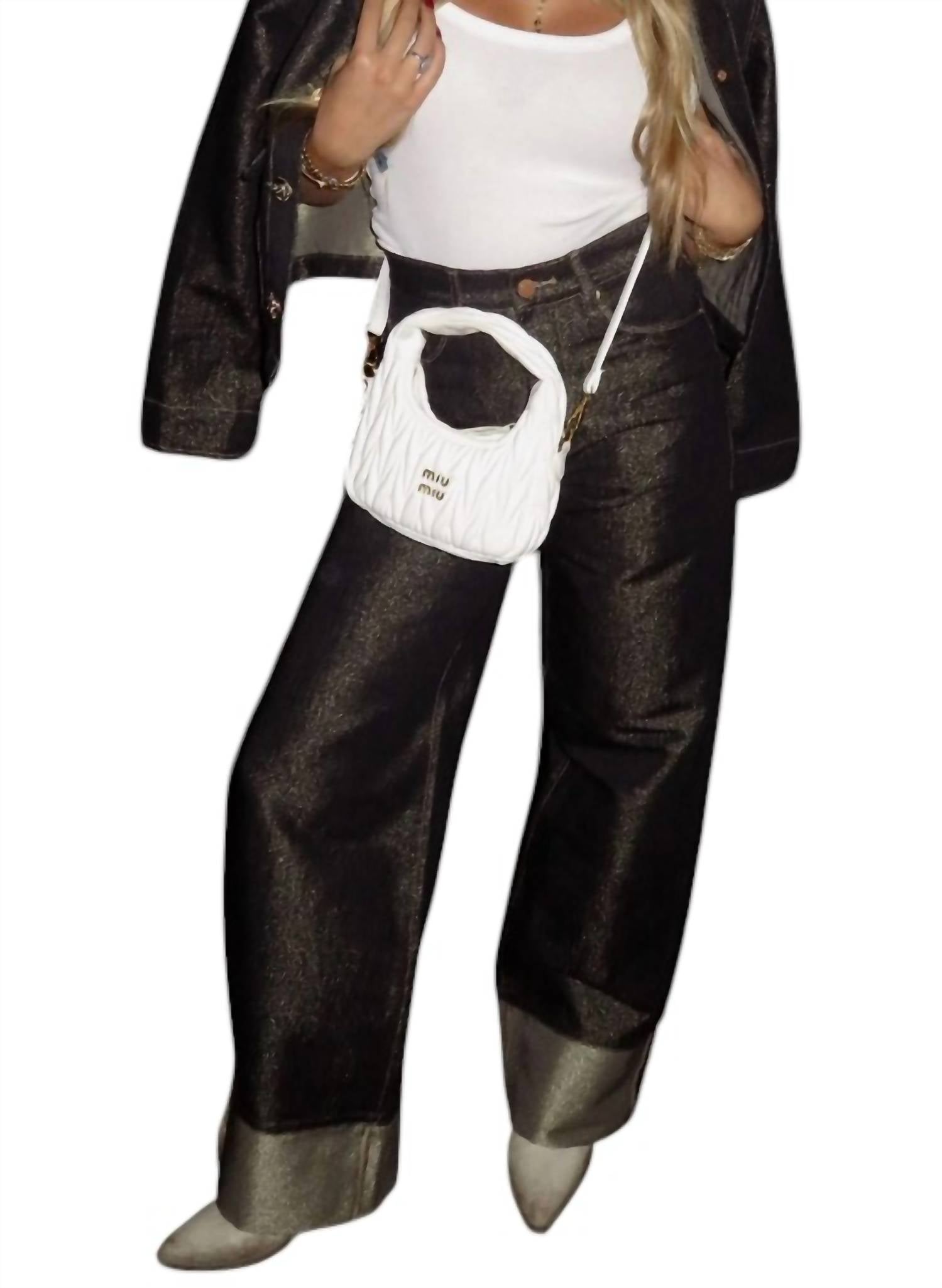 Blanknyc - Clout Chaser Metallic Jean