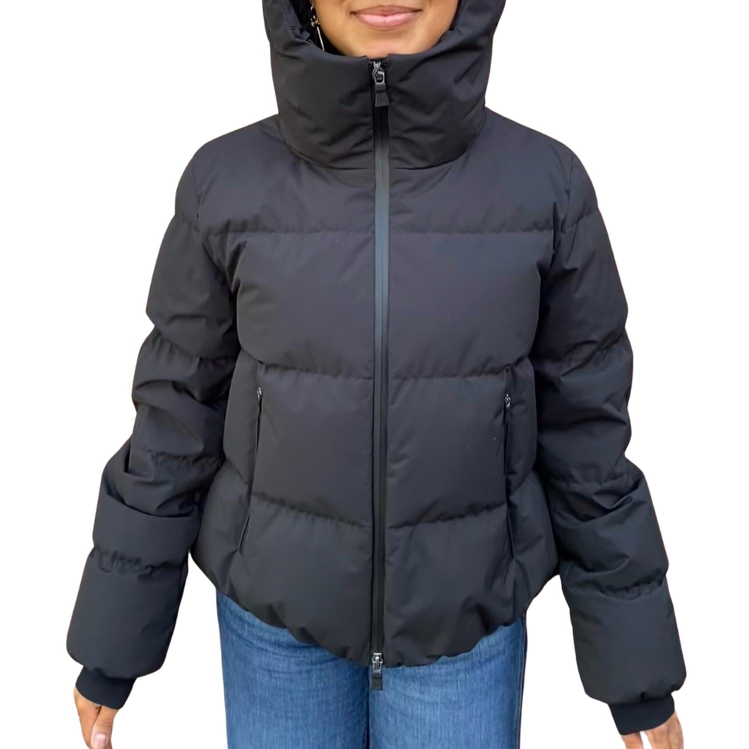 Herno - Bomber Crop Puffy Jacket