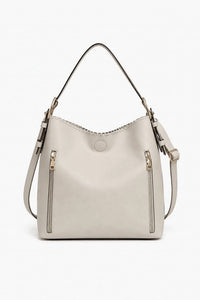 Jen & Co. - Women's 2-in-1 Convertible Hobo Bag