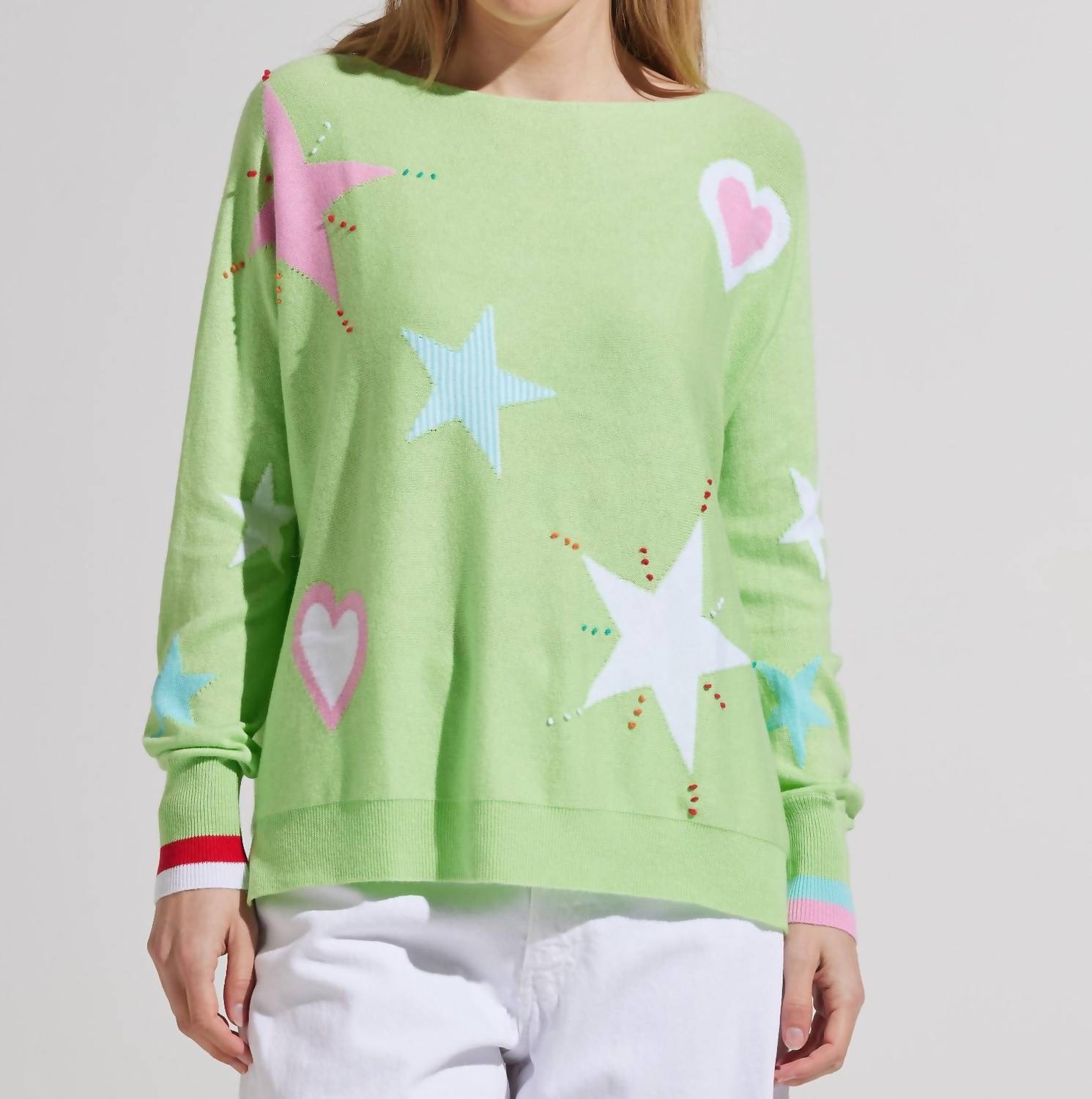 Zaket & Plover - Hearts and Stars Sweater