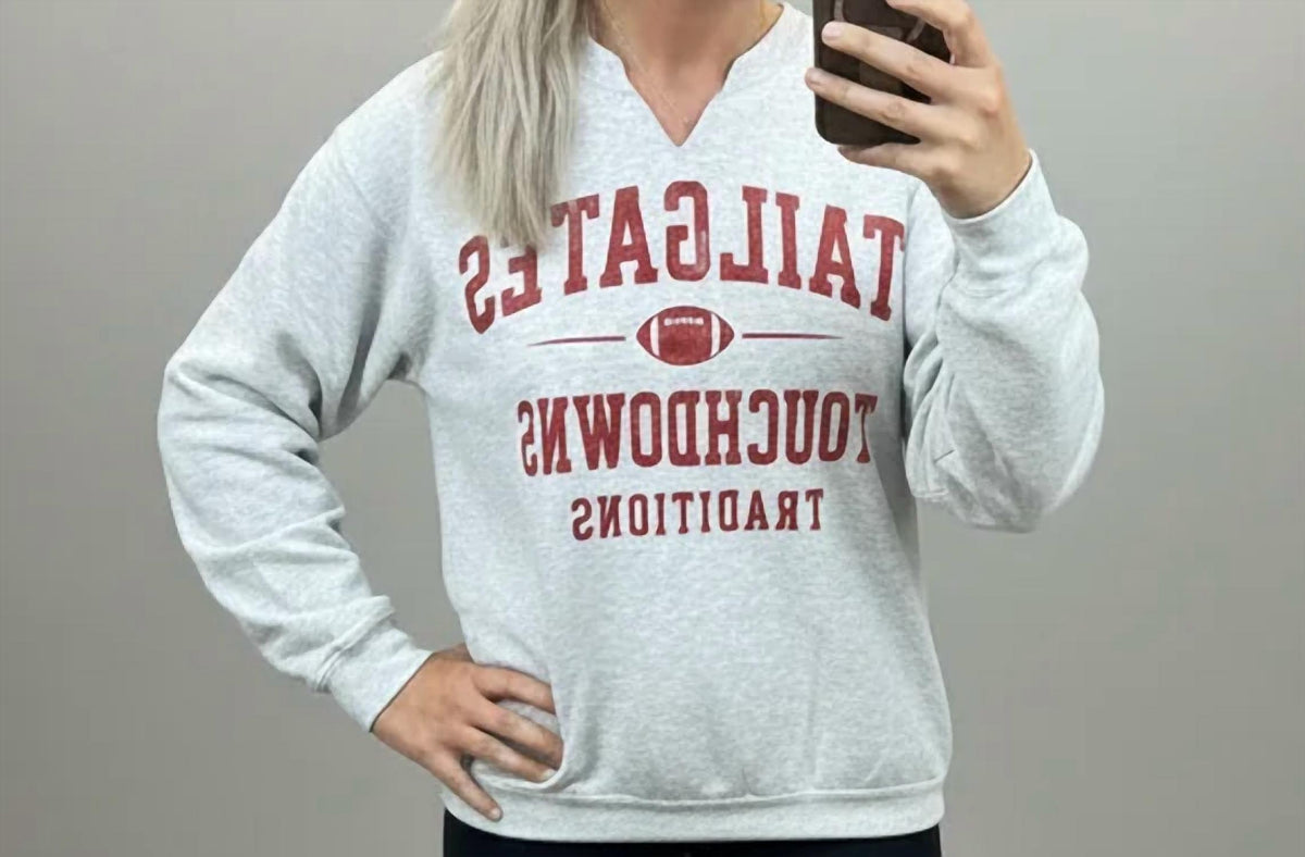 Gildan - Tailgates Split Neck Sweatshirt