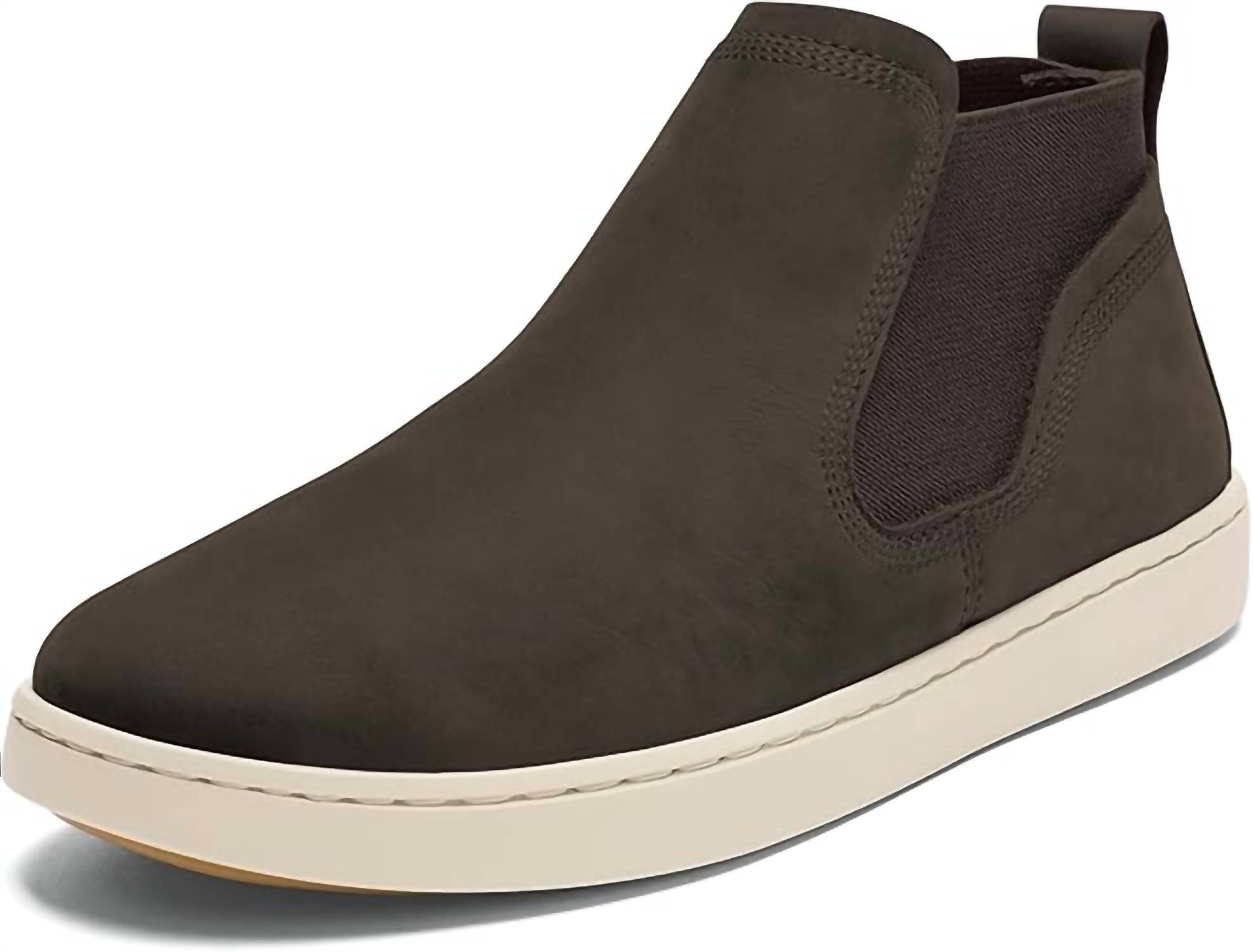 OluKai Women's Pehuea Mid Boot in dark java - women's shoe - detail view