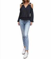 Vava - Open Shoulder Ring Top